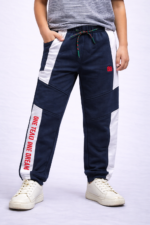 Bearberry Kids Cotton Track Pants – Single Jersey Comfort Fit Joggers with Side Pockets-2