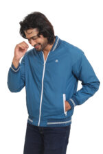 Men’s Lightweight Bomber Jacket – Ultra Soft Poly Nylon Casual Jacket | All Season Wear - Image 3