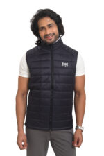 Bearberry Men’s Reversible Lightweight Sleeveless Jacket – 2-in-1 All-Season Body Warmer (Navy & White)