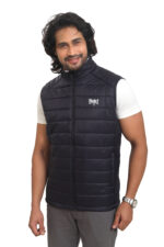 Bearberry Men’s Reversible Lightweight Sleeveless Jacket – 2-in-1 All-Season Body Warmer (Navy & White) - Image 3