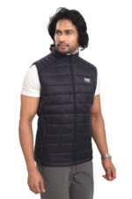Bearberry Men’s Reversible Lightweight Sleeveless Jacket – 2-in-1 All-Season Body Warmer (Navy & White) - Image 4