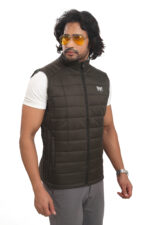Bearberry Men’s Reversible Lightweight Sleeveless Jacket – 2-in-1 Olive & Mint All-Season Body Warmer - Image 4