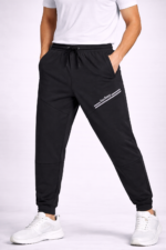 Bearberry Men’s 4-Way Lycra Joggers – Premium Stretch Dry Fit Track Pants (Dark Gray)