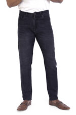 Bearberry Men's Charcoal Grey Ankle Fit Stretch Denim Jeans | Mid Rise | Cotton Denim - Image 5