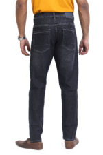 Bearberry Men's Dark Indigo Ankle Fit Stretch Denim Jeans | Mid Rise | Cotton Denim - Image 5