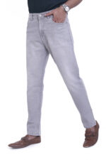 Bearberry Men’s Ice Grey Ankle Fit Stretch Jeans - Image 5