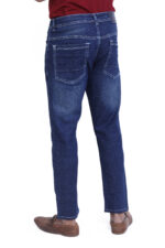 Bearberry Men’s Mid Blue Ankle Fit Stretch Jeans - Image 5