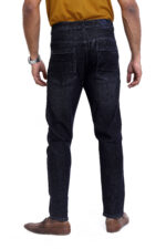 Bearberry Men's Dark Indigo Ankle Fit Stretch Denim Jeans | Mid Rise | Cotton Denim - Image 5