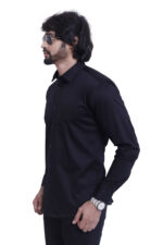 Bearberry Men’s Satin Cotton Solid Shirt – Premium Soft Finish Smart Casual & Party Wear Shirt - Image 3