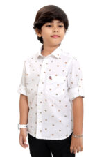 Bearberry Kids Premium 100% Cotton Printed Shirt – Soft Comfort Fit - Image 3
