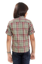 Bearberry Kids Yarn-Dyed Cotton Check Shirt – Premium Soft Comfort - Image 2