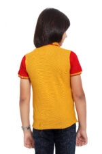 Bearberry Kids Polo Pique Cotton T-Shirt – Premium Colorblock Style Multicolour - Image 2
