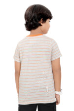 Bearberry Kids Yarn-Dyed Stripe T-Shirt – Soft Cotton Everyday Essential - Image 2