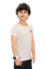 Bearberry Kids Yarn-Dyed Stripe T-Shirt – Soft Cotton Everyday Essential - Image 4