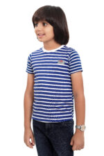 Bearberry Kids Yarn-Dyed Stripe T-Shirt – Soft Cotton Everyday Essential - 1 - Image 3