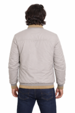 Bearberry Men’s Reversible Lightweight Sleeveless Jacket – 2-in-1 All-Season Body Warmer (Off White & Khaki) - Image 2