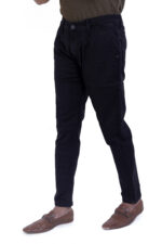 Bearberry Men's Black Ankle Fit Stretch Denim Jeans | Mid Rise | Cotton Twill - Image 2