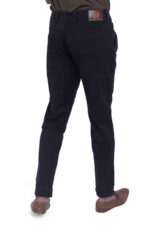 Bearberry Men's Black Ankle Fit Stretch Denim Jeans | Mid Rise | Cotton Twill - Image 5