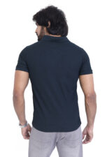Bearberry Men’s Performance Pique Polo T-Shirt – Quick Dry | UV Protection | Anti-Microbial - Bottle Green - Image 2