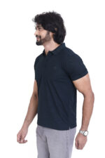 Bearberry Men’s Performance Pique Polo T-Shirt – Quick Dry | UV Protection | Anti-Microbial - Bottle Green - Image 3