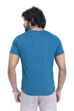 Bearberry Men’s 100% Cotton Jersey T-Shirt – Premium Soft Breathable Casual Wear (Regular Fit) - Dark Blue - Image 2