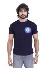 Bearberry Men’s 100% Cotton Jersey T-Shirt – Premium Soft Breathable Casual Wear (Regular Fit) - Navy Blue