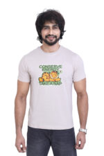 Bearberry Men’s 100% Cotton Jersey T-Shirt – Premium Soft Breathable Casual Wear (Regular Fit) - Dusty Purple