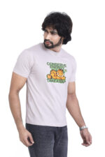 Bearberry Men’s 100% Cotton Jersey T-Shirt – Premium Soft Breathable Casual Wear (Regular Fit) - Dusty Purple - Image 4