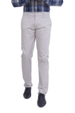 Bearberry Men's Satin Cotton Trouser – Premium Regular Fit Stretch Casual & Formal Pants - Light Beige - Image 2