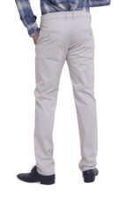 Bearberry Men's Satin Cotton Trouser – Premium Regular Fit Stretch Casual & Formal Pants - Light Beige - Image 5