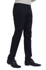 Bearberry Men's Satin Cotton Trouser – Premium Regular Fit Stretch Casual & Formal Pants - Dark Olive Green - Image 4