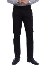 Bearberry Men's Satin Cotton Trouser – Premium Regular Fit Stretch Casual & Formal Pants - Dark Coffee Brown - Image 2