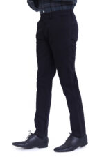 Bearberry Men's Premium Cotton Trouser – Regular Fit Casual & Formal Pants - Black - Image 3