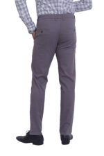Bearberry Men's Premium Cotton Trouser – Regular Fit Casual & Formal Pants - Light Gray - Image 4