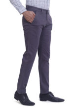 Bearberry Men's Premium Cotton Trouser – Regular Fit Casual & Formal Pants - Dark Gray - Image 4