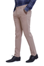 Bearberry Men's Premium Cotton Trouser – Regular Fit Casual & Formal Pants - Light Khaki - Image 2