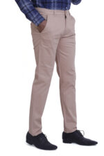 Bearberry Men's Premium Cotton Trouser – Regular Fit Casual & Formal Pants - Light Khaki - Image 3