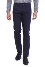 Bearberry Men's Premium Cotton Trouser – Regular Fit Casual & Formal Pants - Dark Navy Blue - Image 2