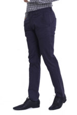 Bearberry Men's Premium Cotton Trouser – Regular Fit Casual & Formal Pants - Dark Navy Blue - Image 3