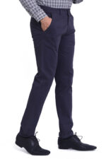 Bearberry Men's Premium Cotton Trouser – Regular Fit Casual & Formal Pants - Dark Navy Blue - Image 4