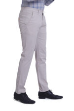 Bearberry Men's Premium Cotton Trouser – Regular Fit Casual & Formal Pants - Off White - Image 3