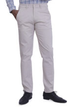 Bearberry Men's Premium Cotton Trouser – Regular Fit Casual & Formal Pants - Off White - Image 4