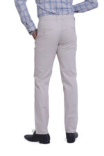 Bearberry Men's Premium Cotton Trouser – Regular Fit Casual & Formal Pants - Off White - Image 5